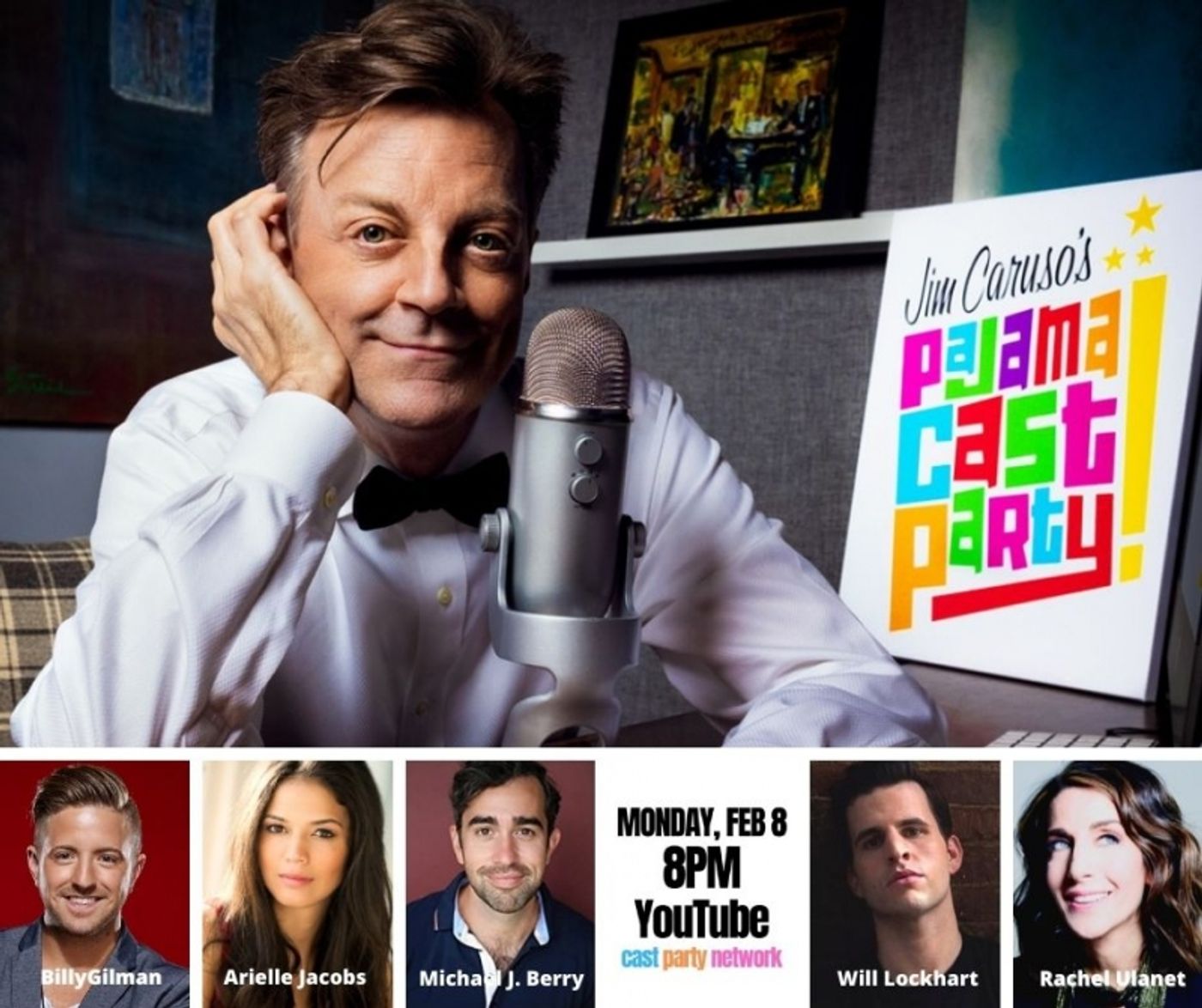 BWW Previews: Arielle Jacobs & BIlly Gilman On Guest List for February 8th PAJAMA CAST PARTY  Image