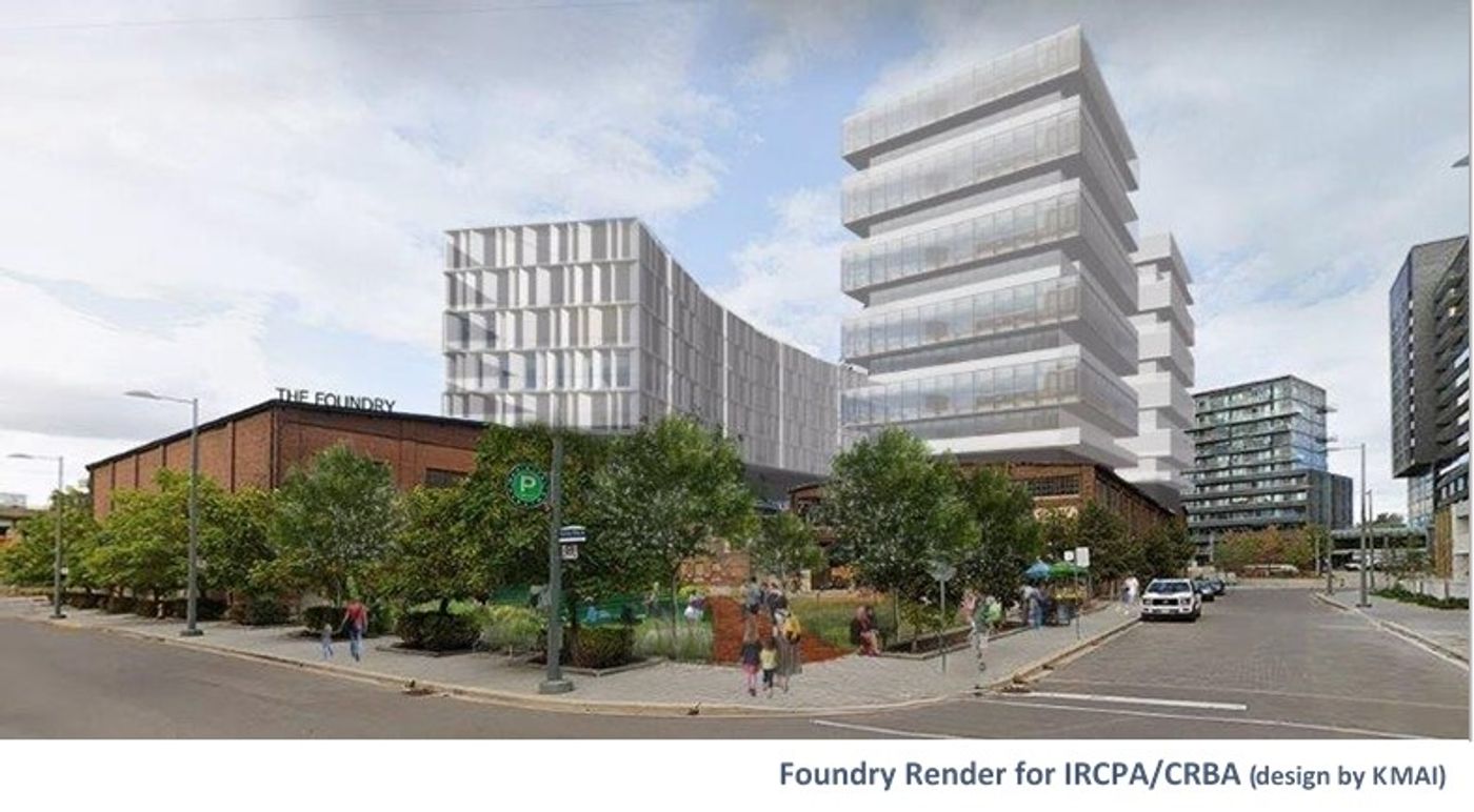 Foundry Demolition Halted One Month: IRCPA/CRBA Introduces Possible Plans For Site  Image