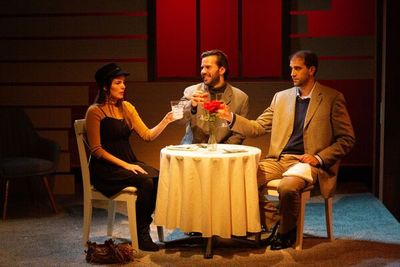 Gaby Totoledo, Israel Vinas and Stephen Kaiser  Photo