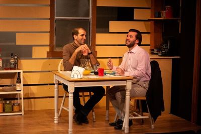 Stephen Kaiser and Israel Vinas  Photo