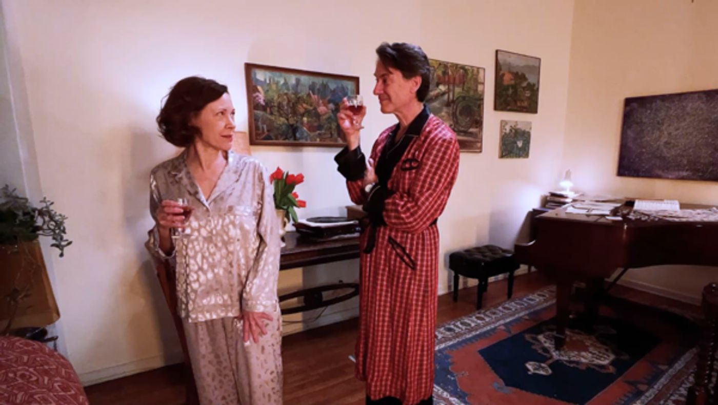 Photo Flash: Playhouse On Park Presents ELYOT & AMANDA: ALL ALONE From Noël Coward's PRIVATE LIVES  Image