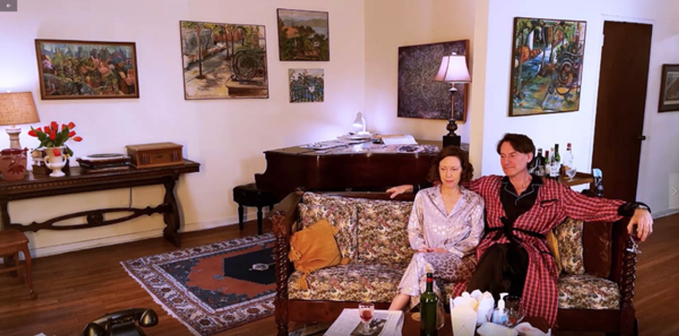 Photo Flash: Playhouse On Park Presents ELYOT & AMANDA: ALL ALONE From Noël Coward's PRIVATE LIVES  Image