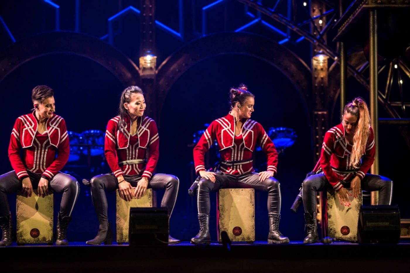 Review: A High Energy Spectacle of Light And Sound, DRUMMER QUEEN Seeks To Shift Perceptions About Women In Percussion.  Image