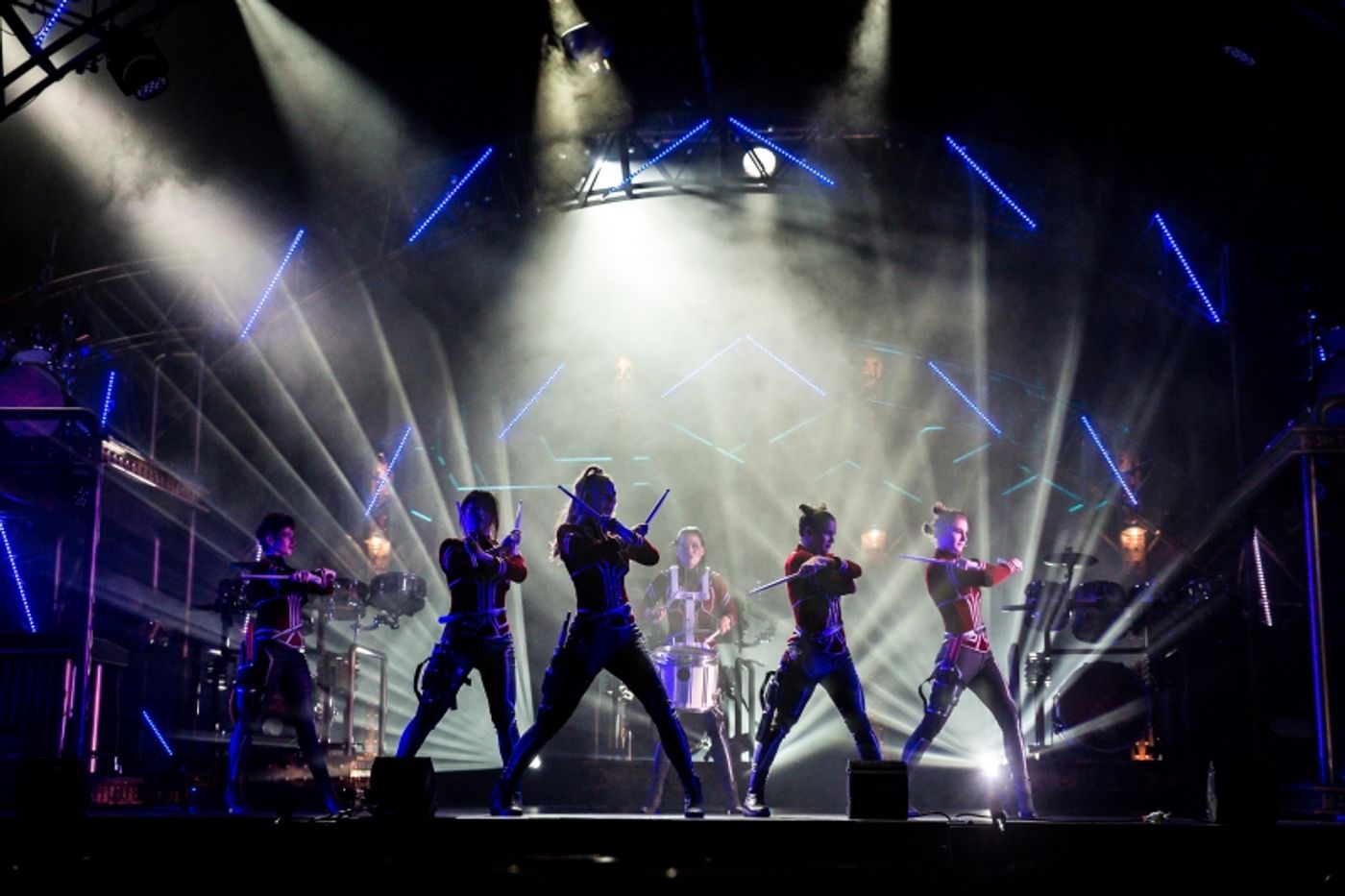 Review: A High Energy Spectacle of Light And Sound, DRUMMER QUEEN Seeks To Shift Perceptions About Women In Percussion.  Image