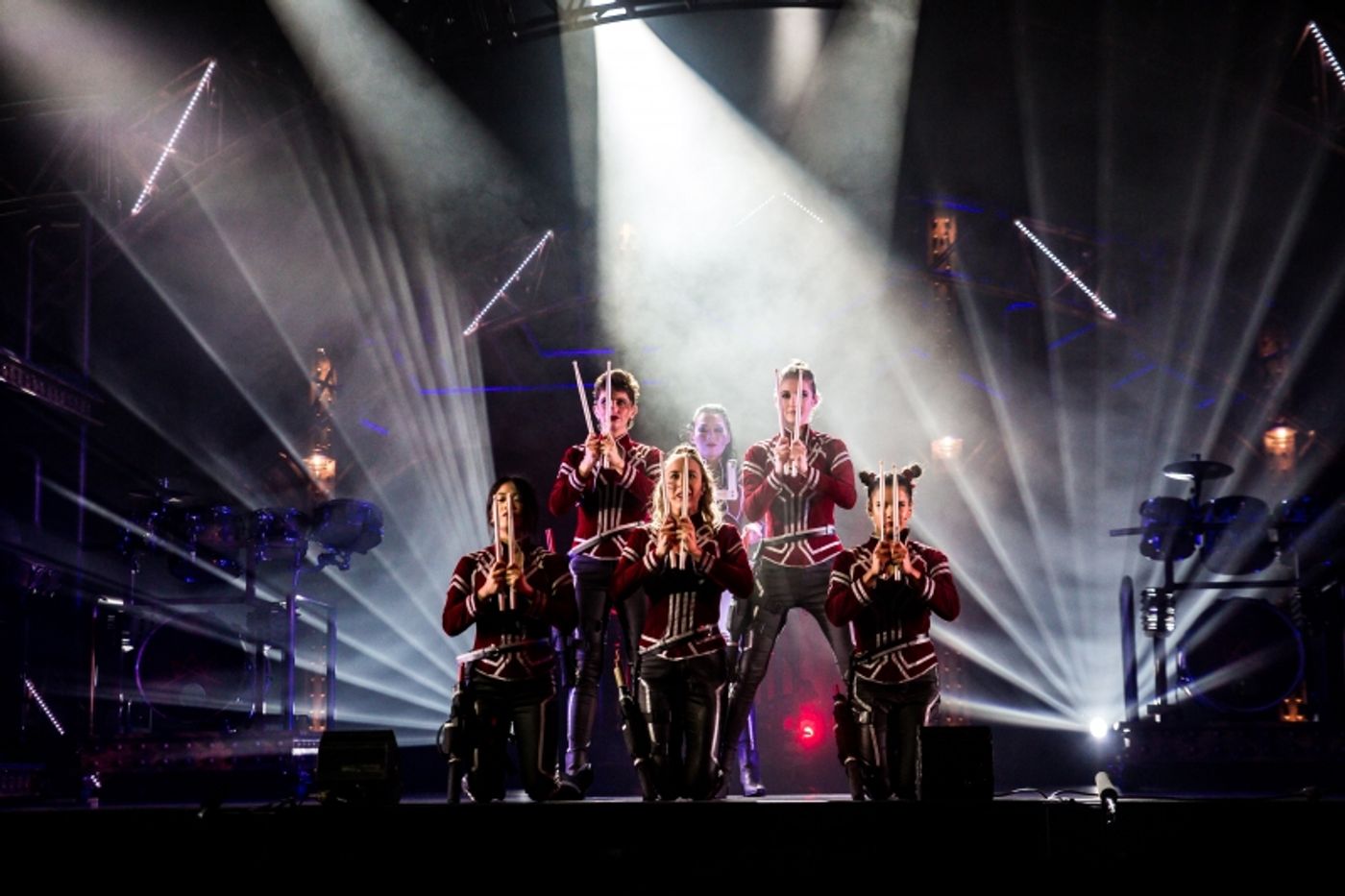 Review: A High Energy Spectacle of Light And Sound, DRUMMER QUEEN Seeks To Shift Perceptions About Women In Percussion.  Image