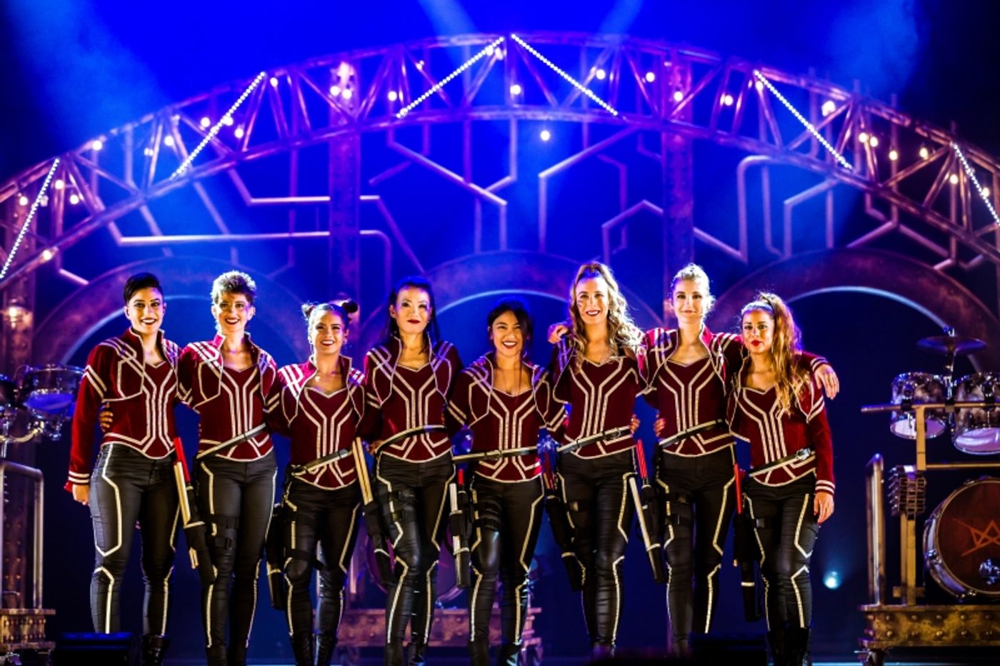 Review: A High Energy Spectacle of Light And Sound, DRUMMER QUEEN Seeks To Shift Perceptions About Women In Percussion.  Image