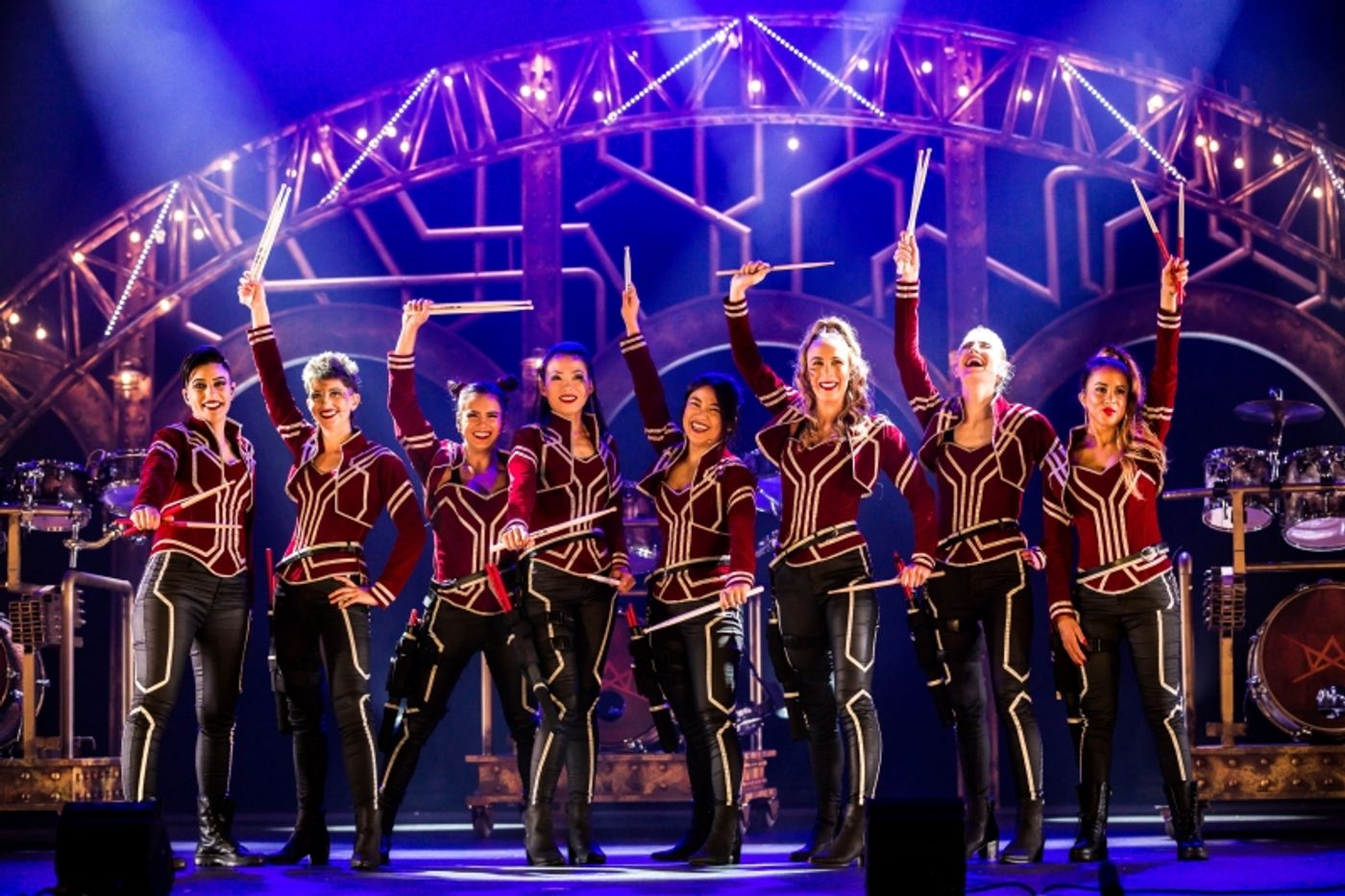 Review: A High Energy Spectacle of Light And Sound, DRUMMER QUEEN Seeks To Shift Perceptions About Women In Percussion.  Image