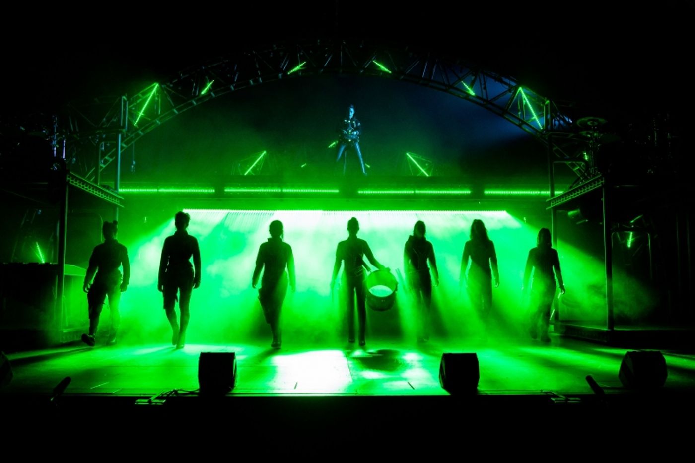 Review: A High Energy Spectacle of Light And Sound, DRUMMER QUEEN Seeks To Shift Perceptions About Women In Percussion.  Image