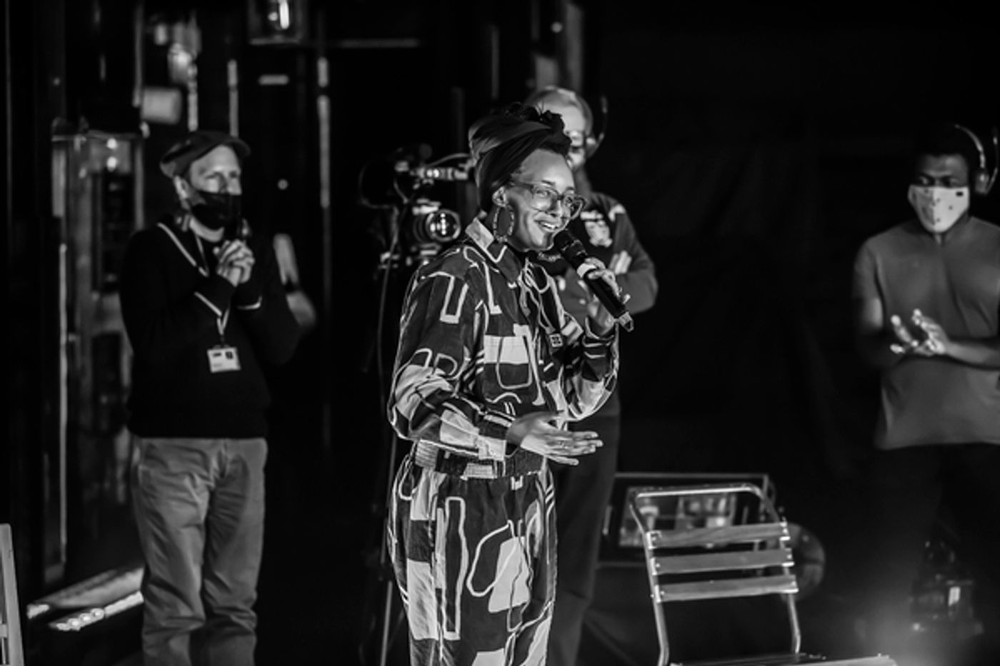 Photo Flash: Behind the Scenes of Curve Leicester's THE COLOR PURPLE - AT HOME  Image