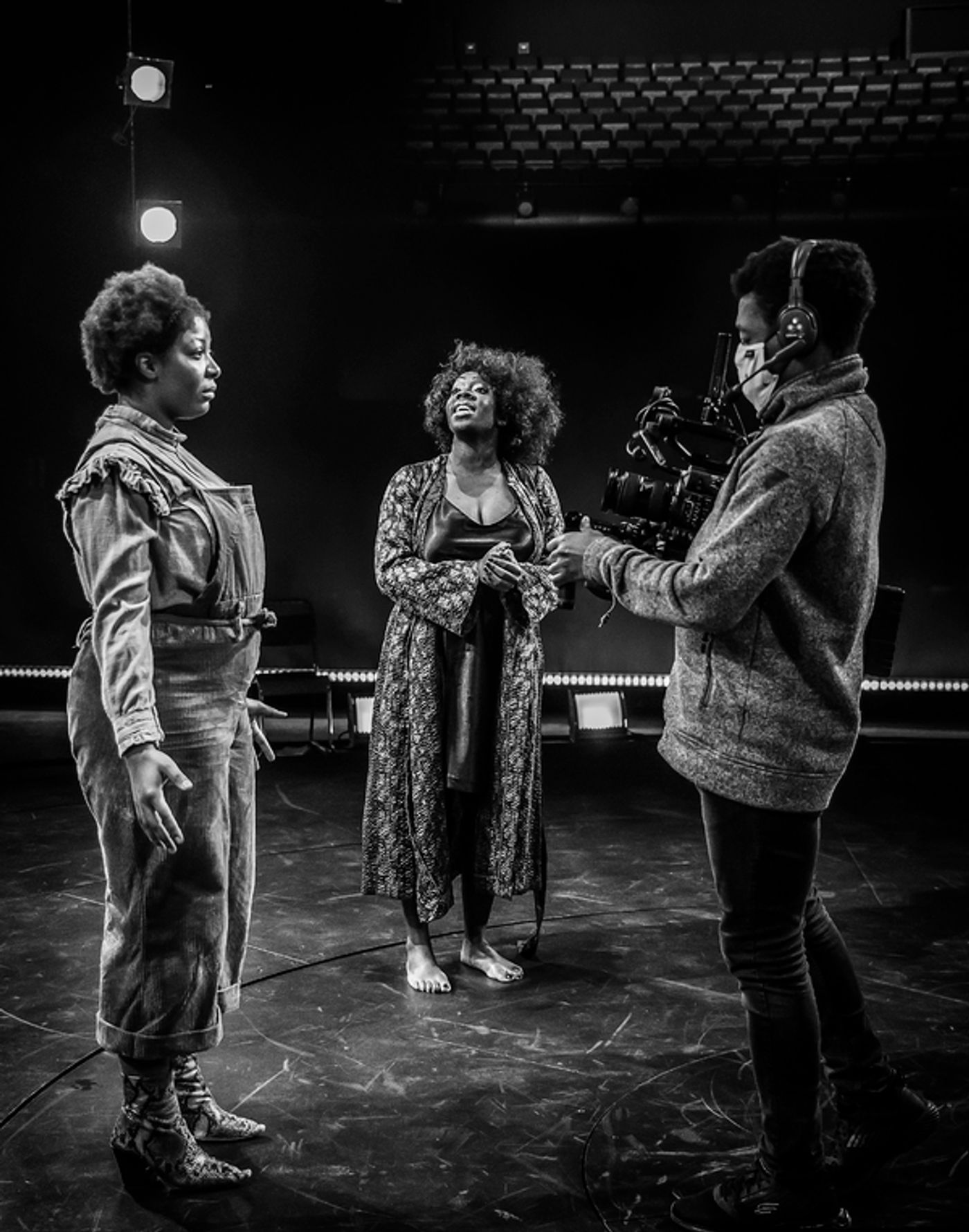 Photo Flash: Behind the Scenes of Curve Leicester's THE COLOR PURPLE - AT HOME  Image