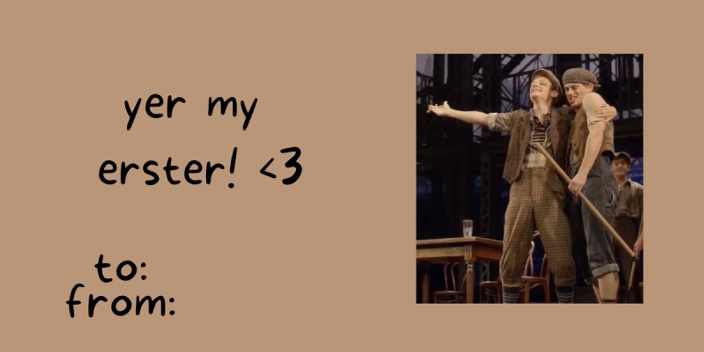 14 Broadway-Themed Valentines for That Special Someone 14 Broadway-Themed Valentines for That Special Someone Image