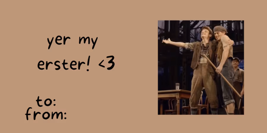 14 Broadway-Themed Valentines for That Special Someone Image
