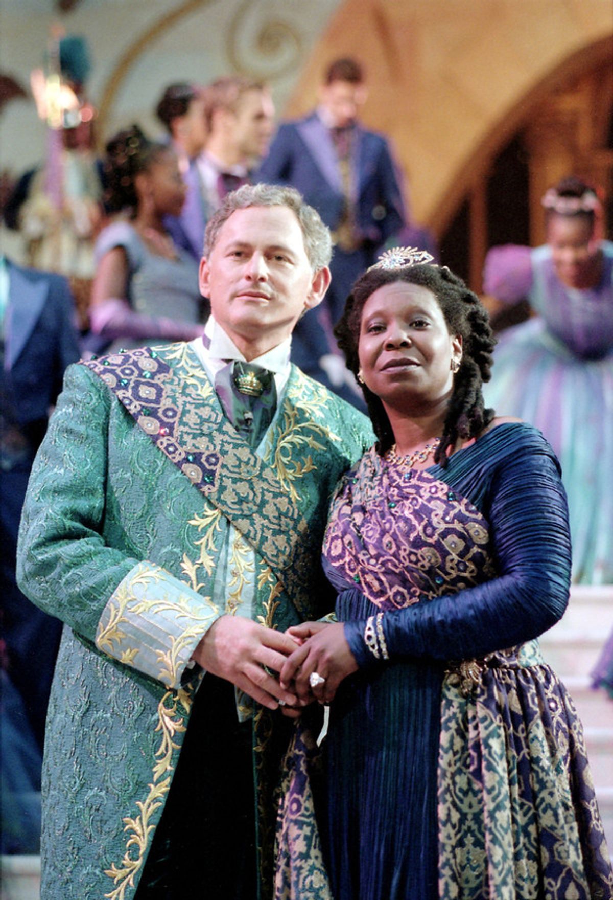 Victor Garber & Whoopi Goldberg at 
