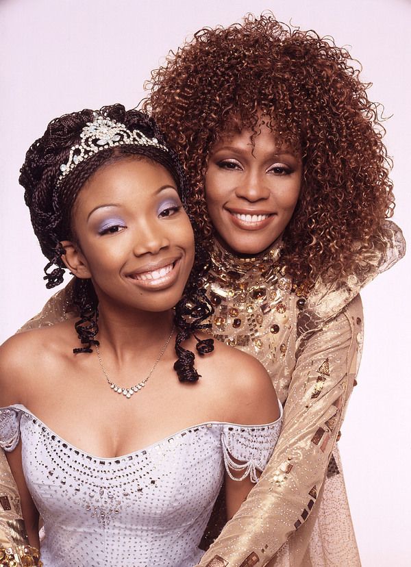 Brandy & Whitney Houston Photo