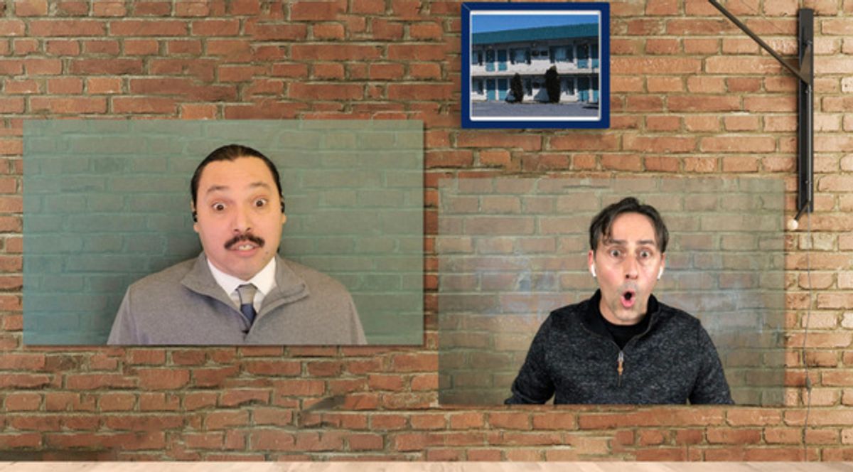 Michael Uribes and Brian Stanton
 at 