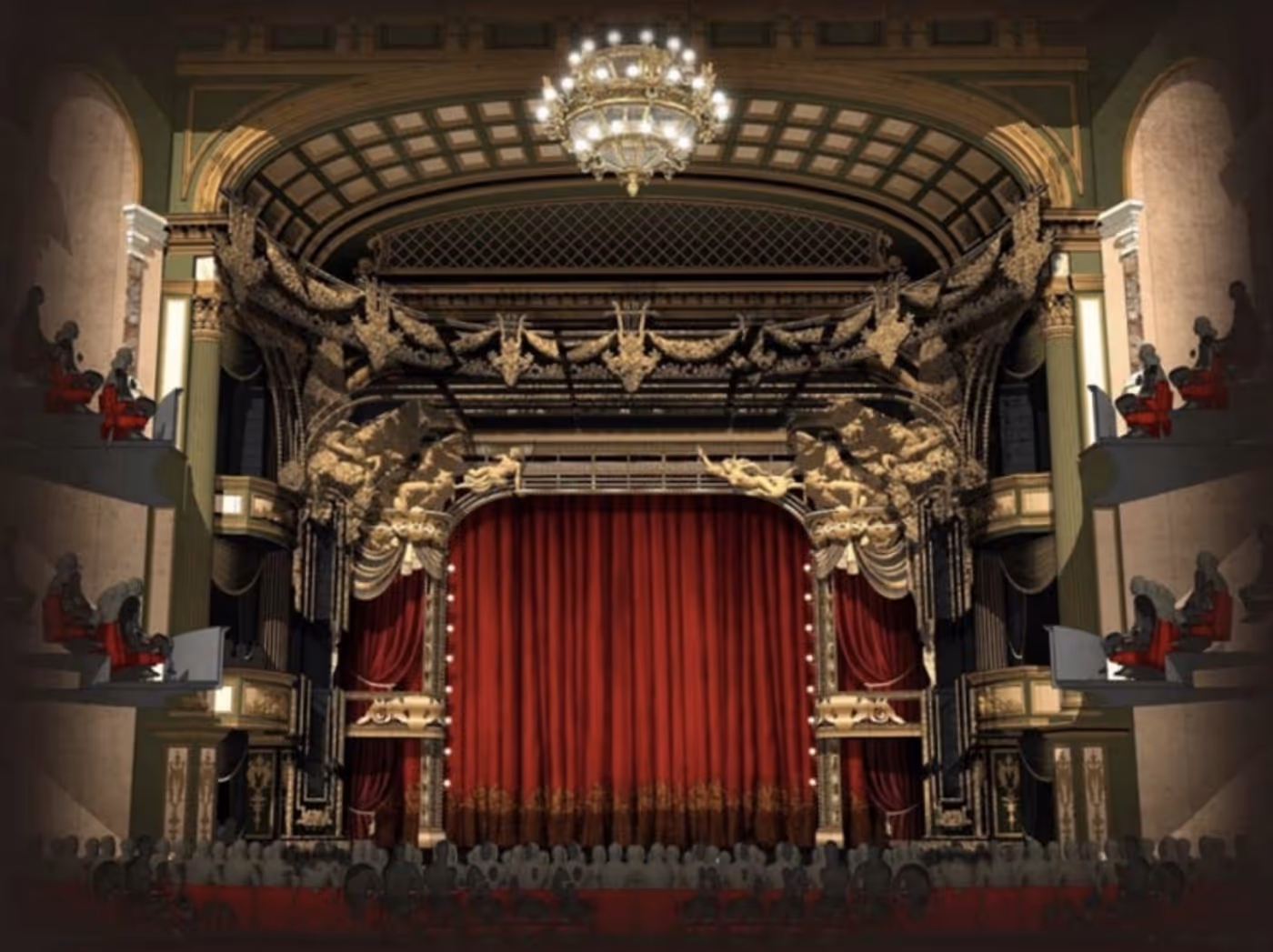 Redesigned Her Majesty's Theatre Will 'Blur the Boundary Between Stage and Auditorium' for West End's THE PHANTOM OF THE OPERA  Image