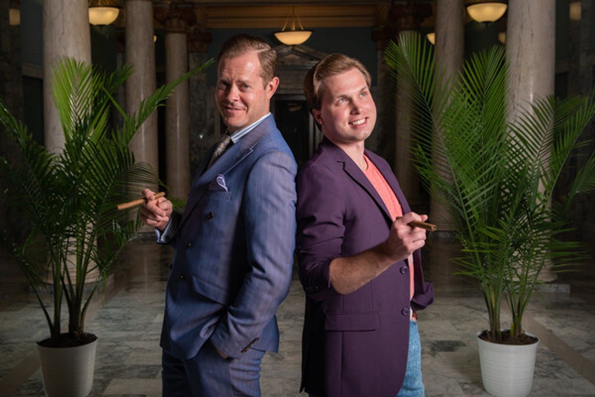 Greg Hansen, Peter Lambert
 at 