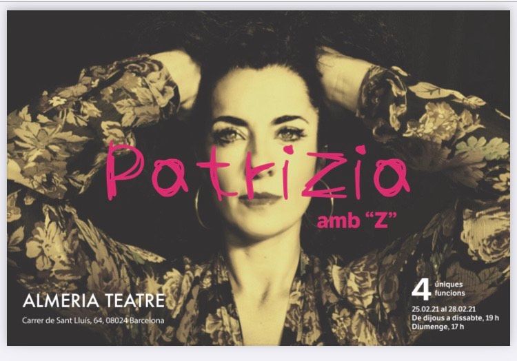 PATRIZIA, AMB Z se estrena el 25 de febrero en el Almeria Teatre  Image