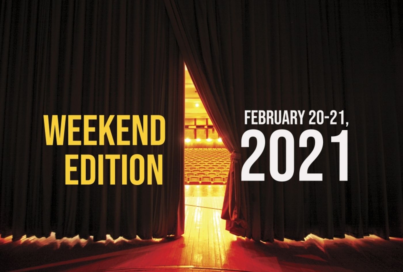 Virtual Theatre This Weekend: February 20-21- with Santino Fontana, Jessie Mueller and More!  Image