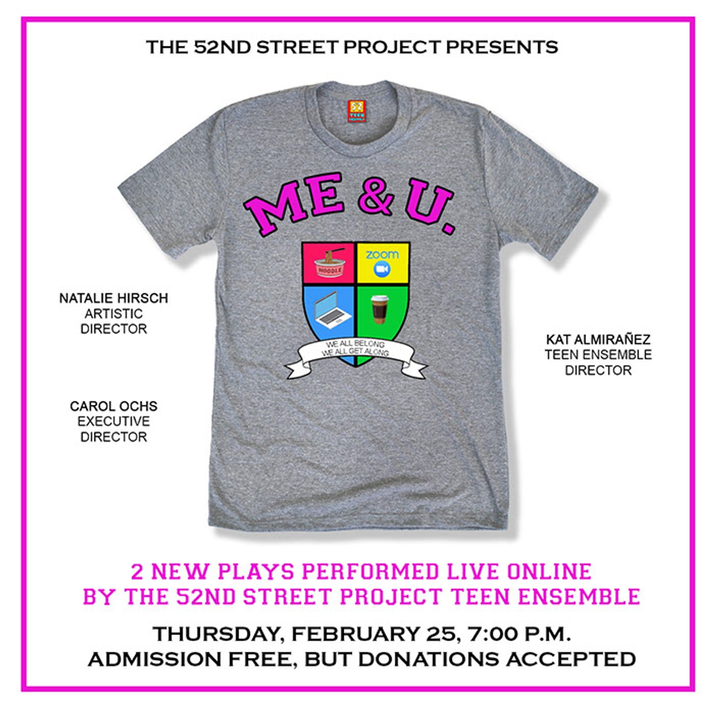 Feature: The 52nd Street Project's Teens Take The (Virtual) Stage For ME & U  Image