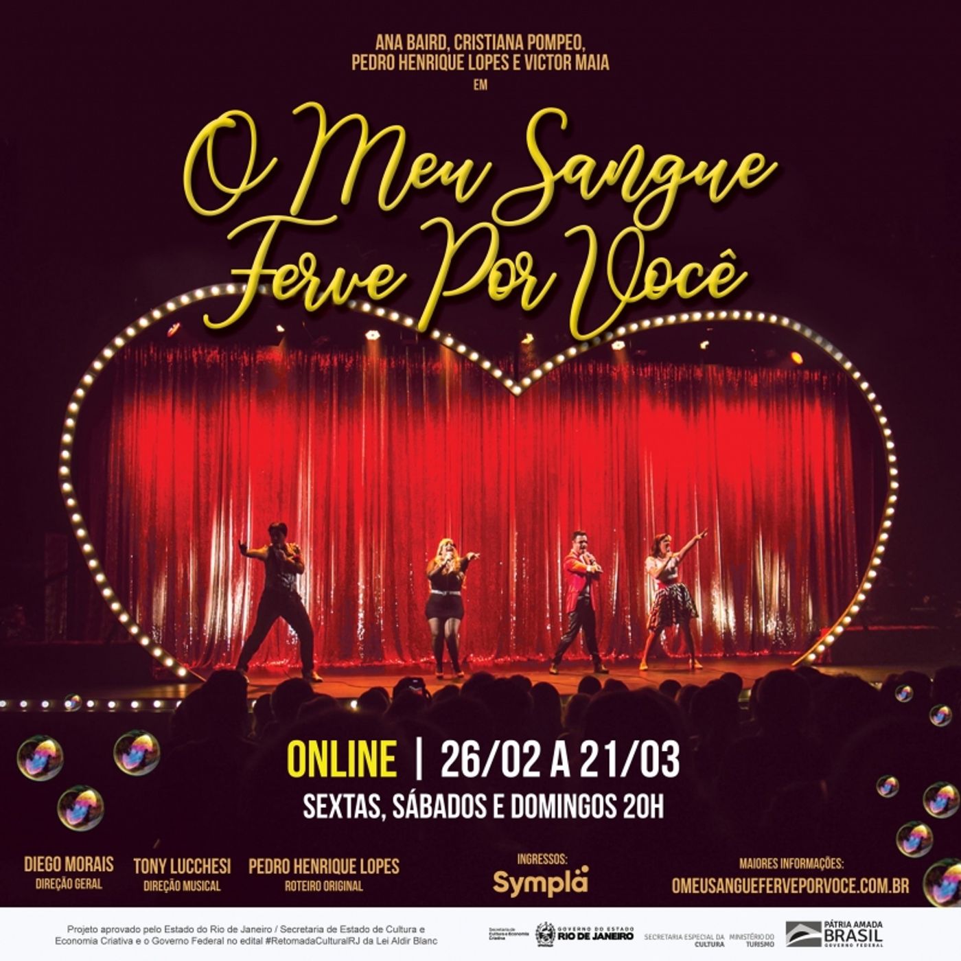 Review: Great Success on Stage O MEU SANGUE FERVE POR VOCE (My Blood Boils For You) Wins Free Virtual Season  Image