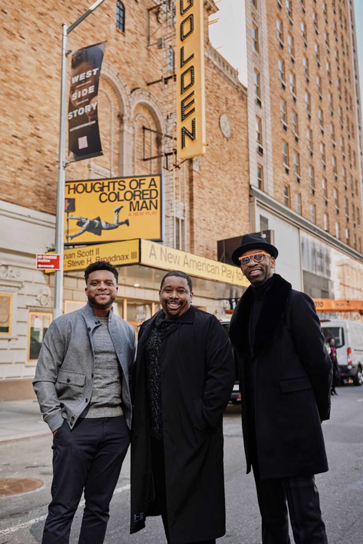 Keenan Scott II, Brian Moreland, and Steve H. Broadnax III at 