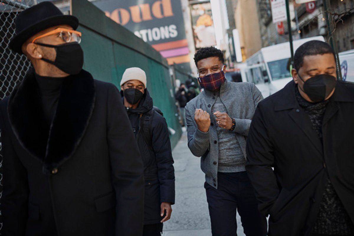 Steve H. Broadnax III, Keenan Scott II, and Brian Moreland at 