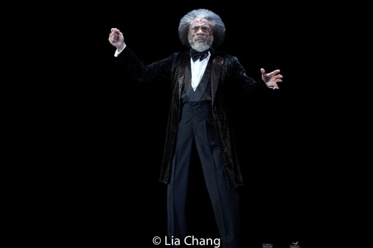 Andre De Shields as Frederick Douglass at 