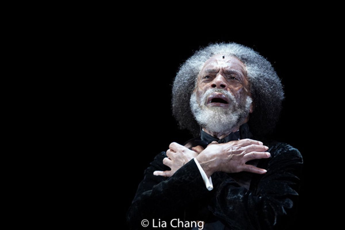 Andre De Shields as Frederick Douglass at 