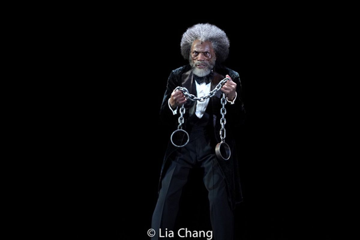 Andre De Shields as Frederick Douglass at 