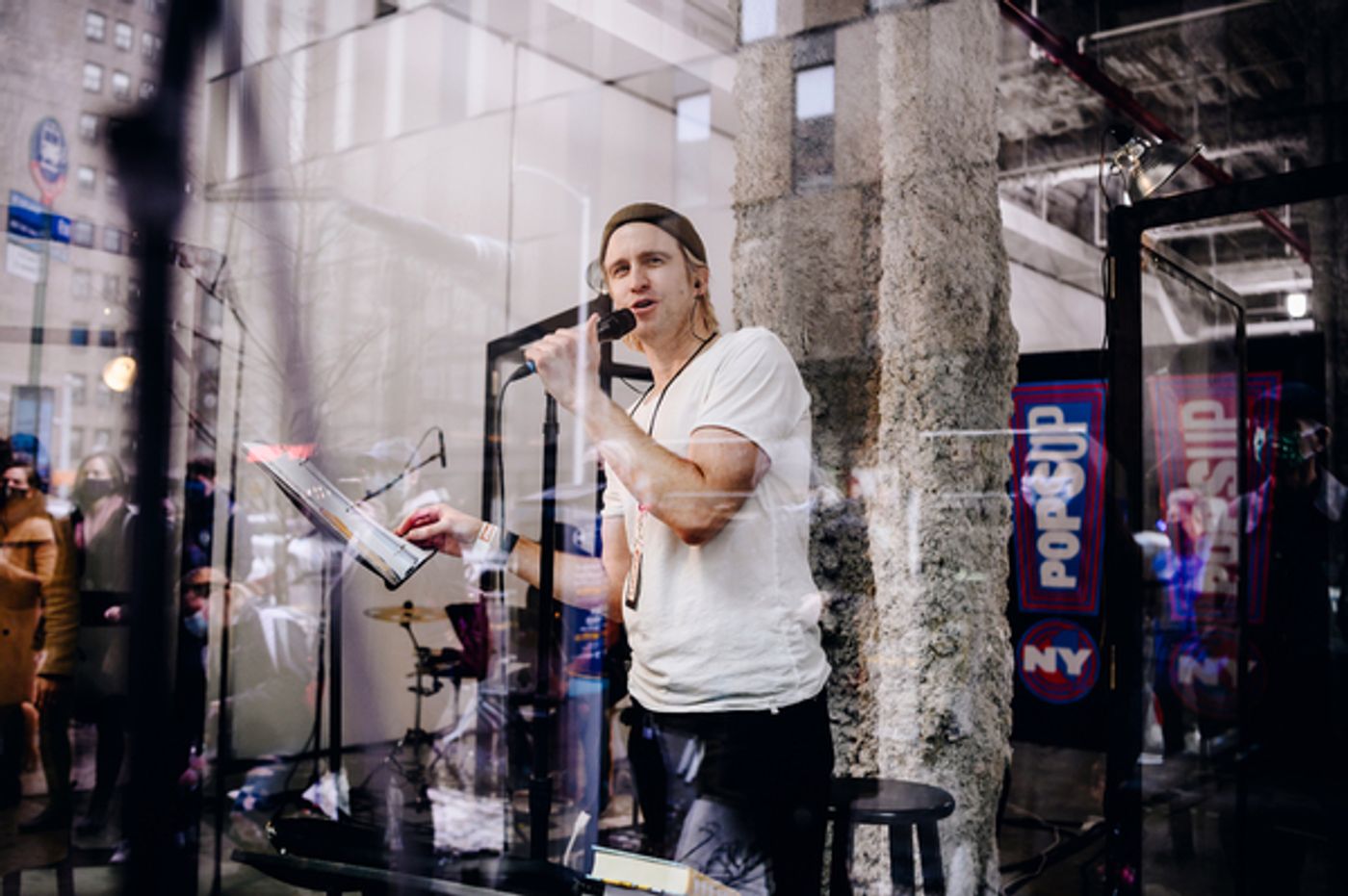 Photos and Video: Gavin Creel & Shoshana Bean Bring Music Back to Manhattan with NY PopsUp!  Image