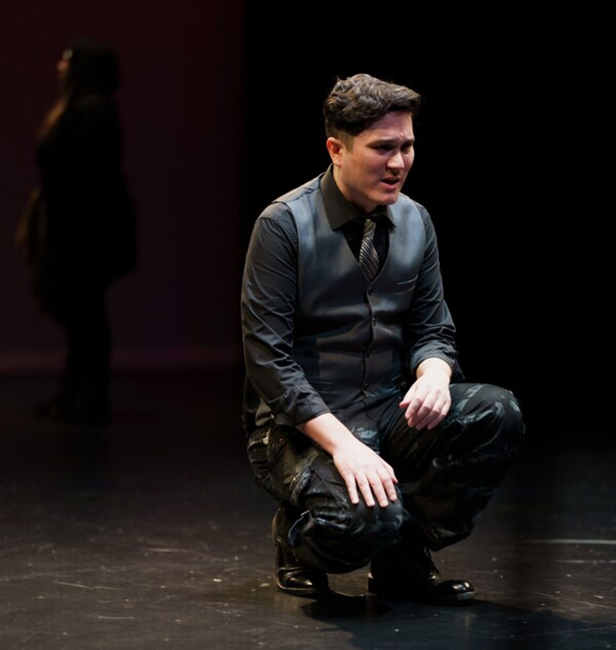 Greg Dragas (Macduff)
Photo: Paul Costen at MACBETH adapted by Core Theatre Ensemble