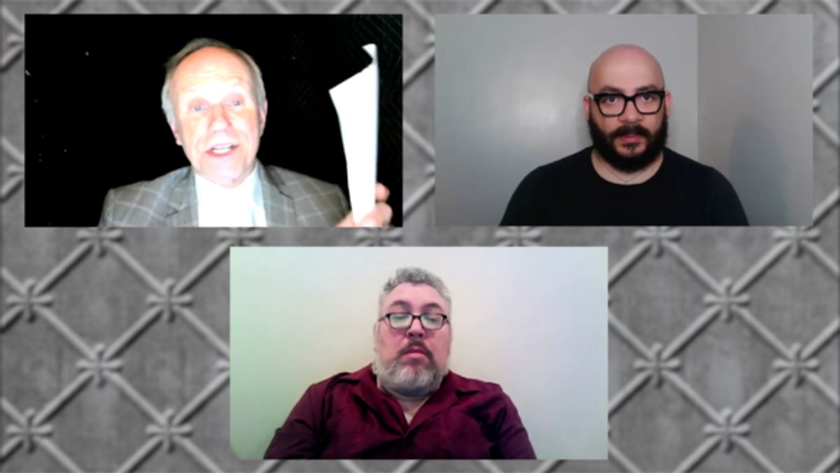 Alan Wade, Frank Britton, and Scott McCormick at 