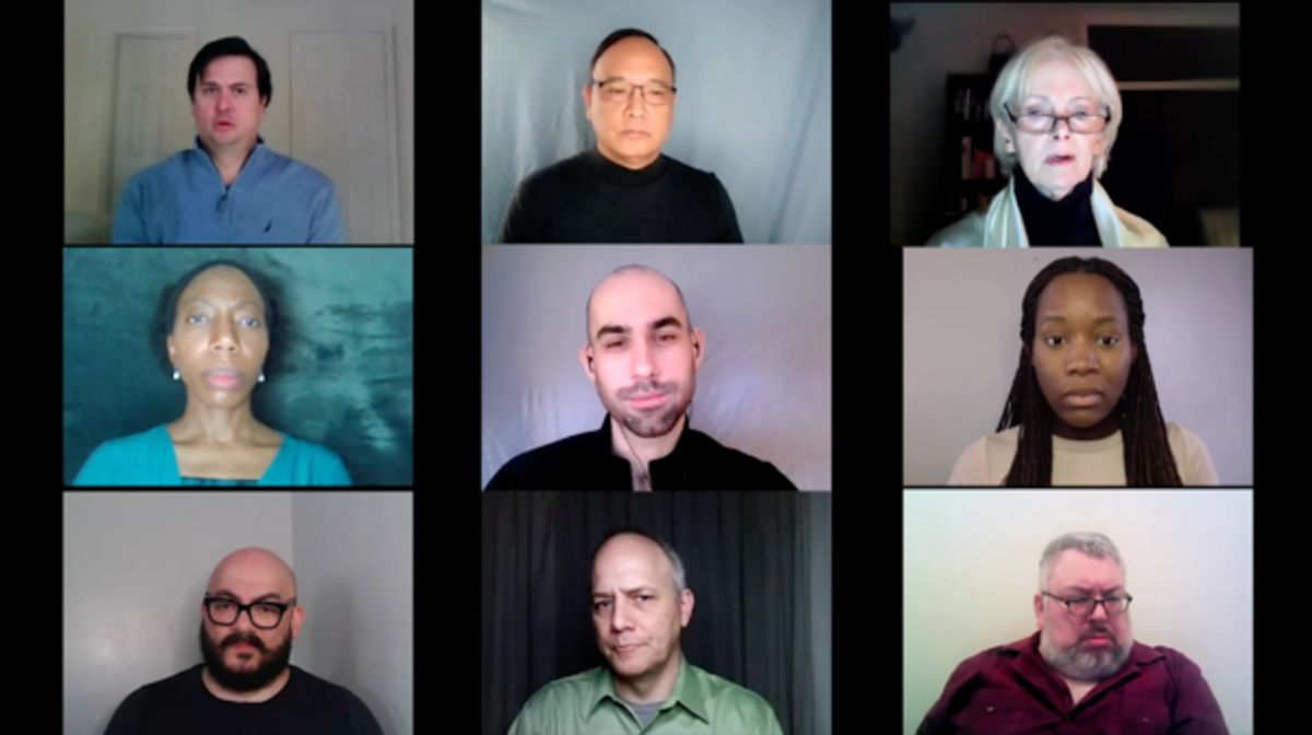 Jamie Smithson, Stan Kang, Helen Hedman, Joy Jones, Matthew Castleman, Billie Krishawn, Frank Britton*, Steven Carpenter, Scott McCormick at 