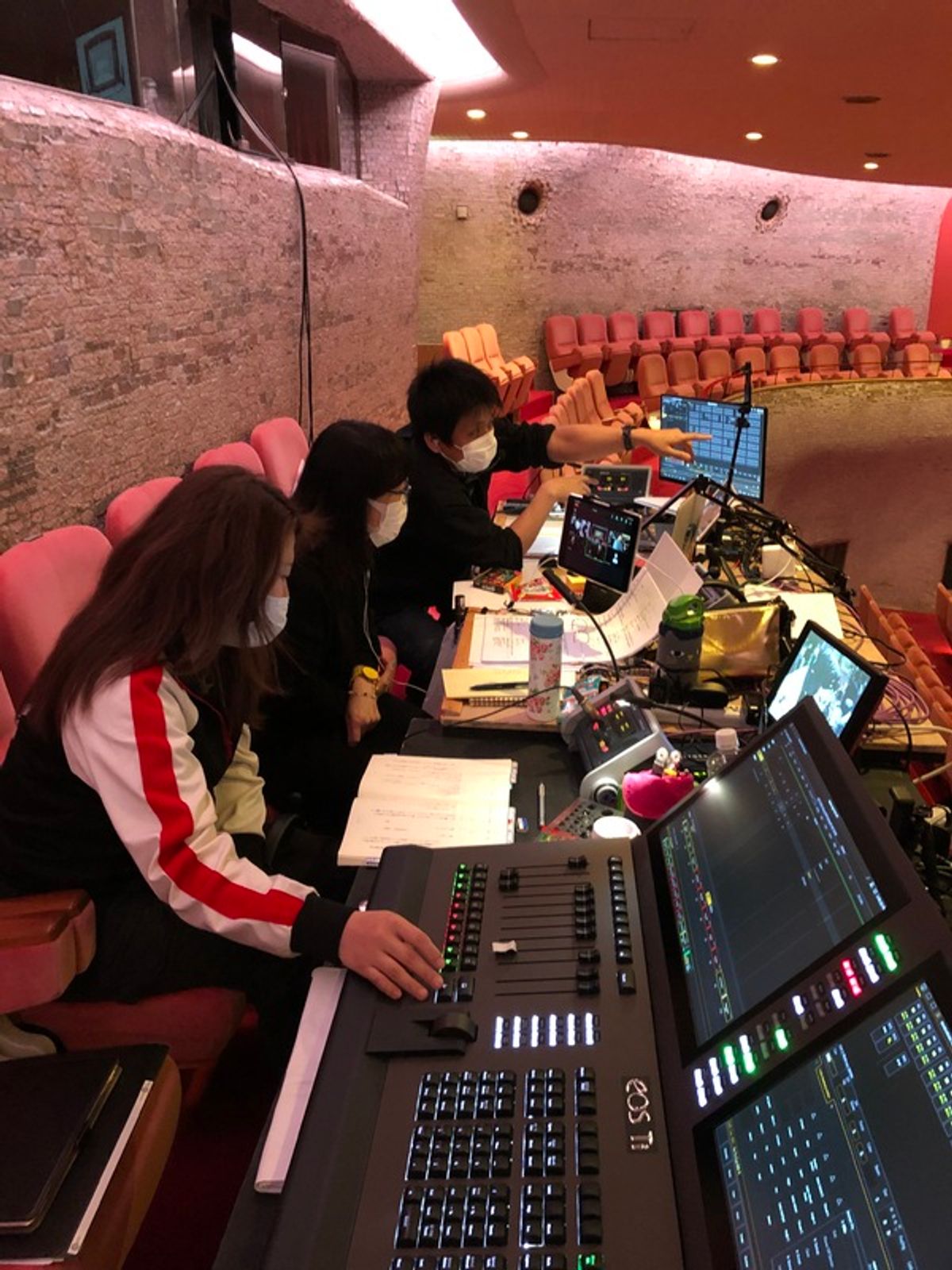 Waitress creative team working in Tokyo at Photos/Video: Get A First Look At WAITRESS In Japan - Staged Remotely By The Original Creative Team