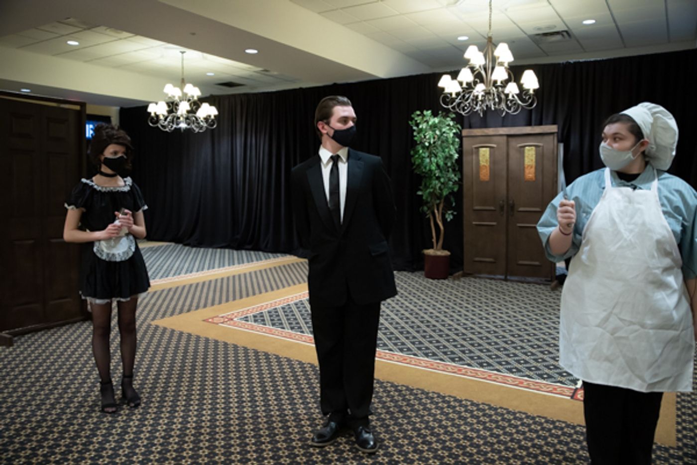 Photo Coverage: First look at Bishop Hartley's CLUE Photo Coverage: First look at Bishop Hartley's CLUE Image