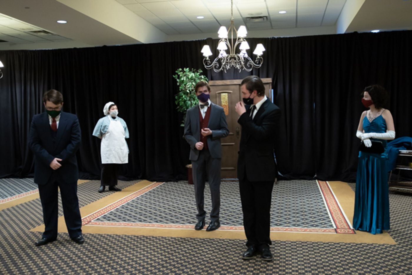 Photo Coverage: First look at Bishop Hartley's CLUE Photo Coverage: First look at Bishop Hartley's CLUE Image