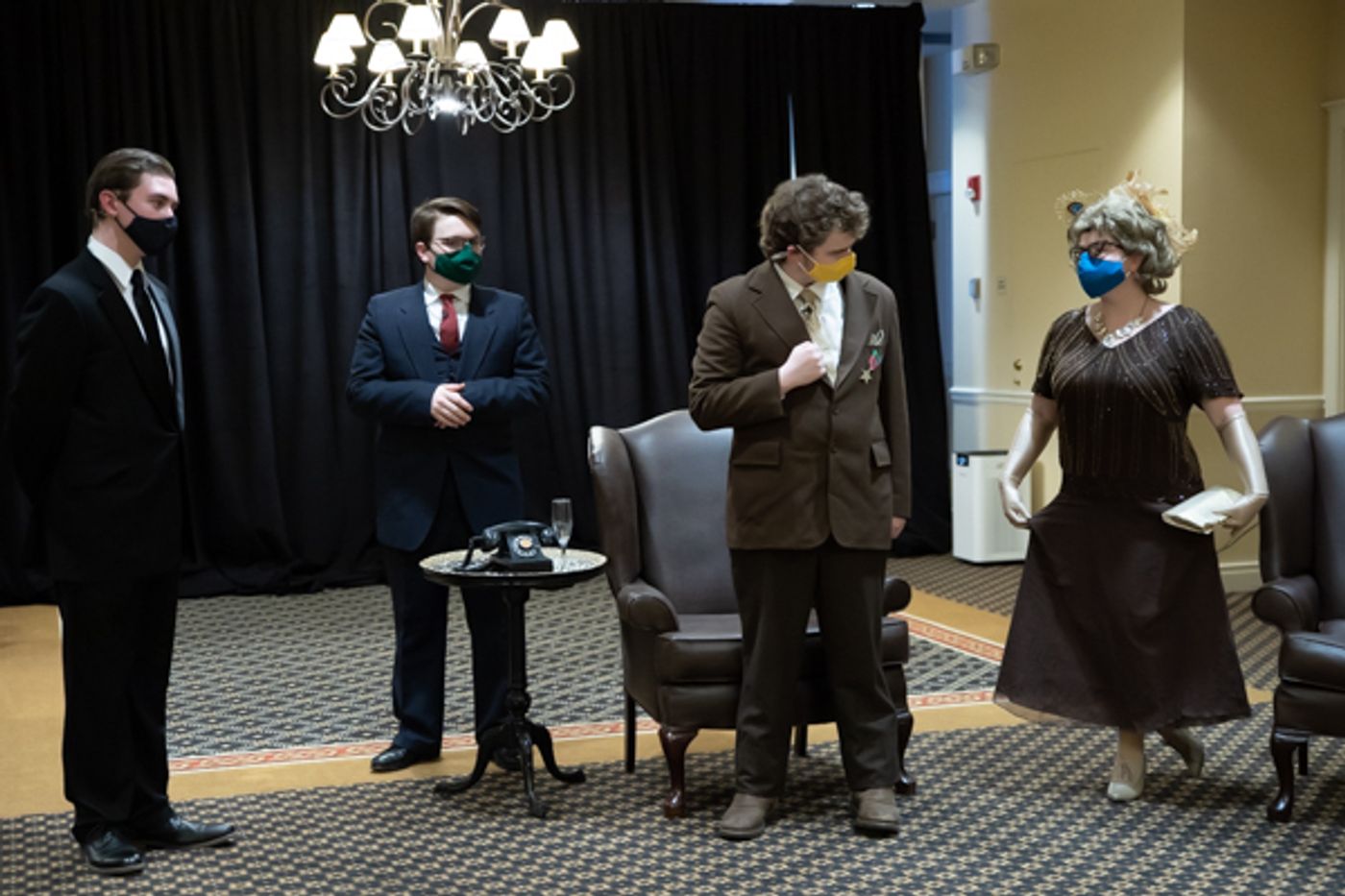 Photo Coverage: First look at Bishop Hartley's CLUE Photo Coverage: First look at Bishop Hartley's CLUE Image