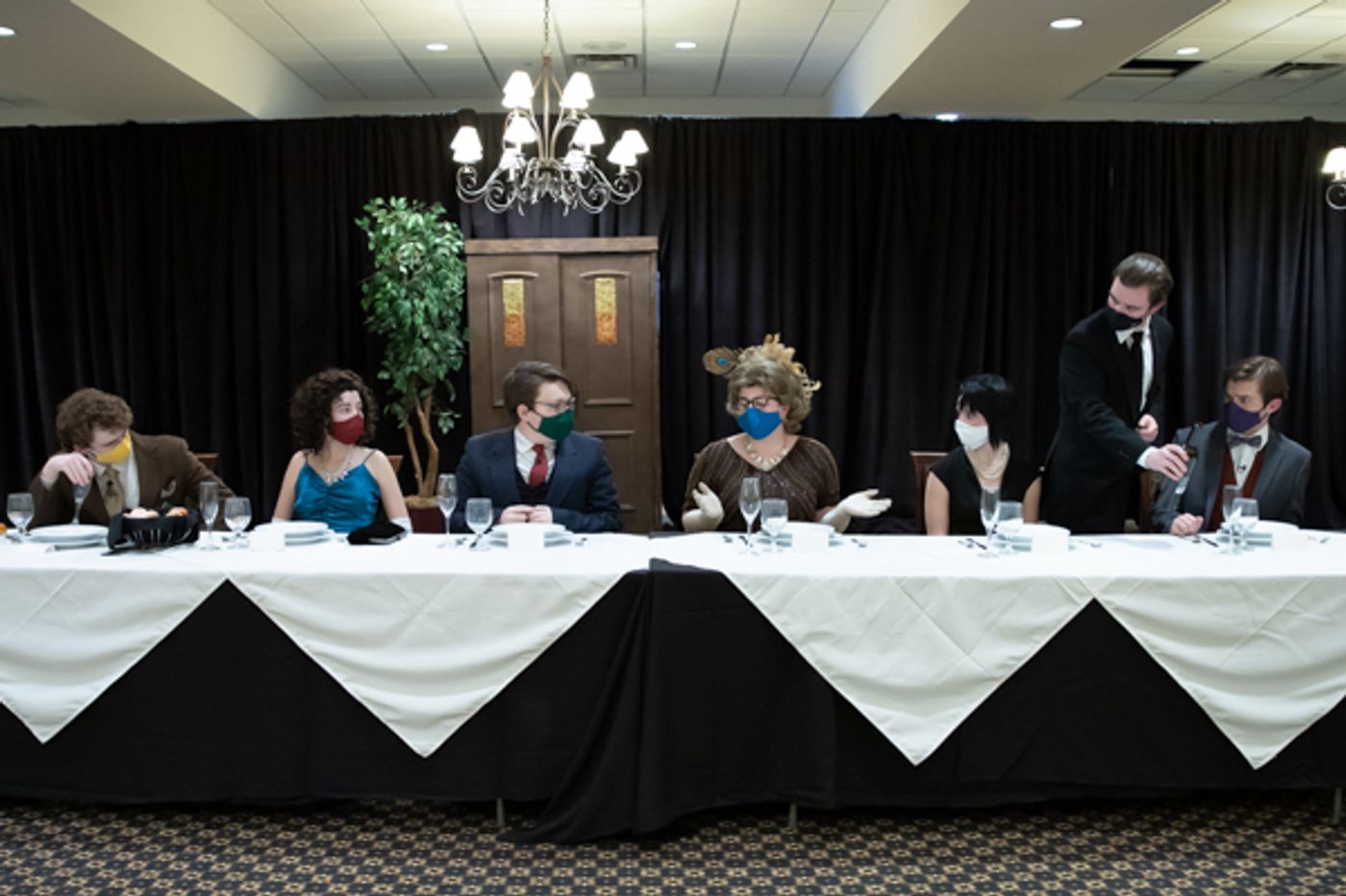 Photo Coverage: First look at Bishop Hartley's CLUE Photo Coverage: First look at Bishop Hartley's CLUE Image