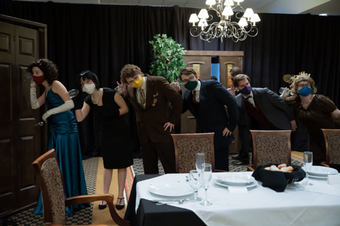 Photo Coverage: First look at Bishop Hartley's CLUE Photo Coverage: First look at Bishop Hartley's CLUE Image