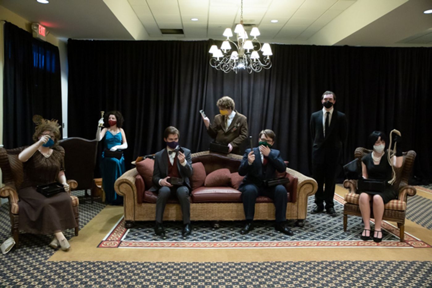 Photo Coverage: First look at Bishop Hartley's CLUE Photo Coverage: First look at Bishop Hartley's CLUE Image