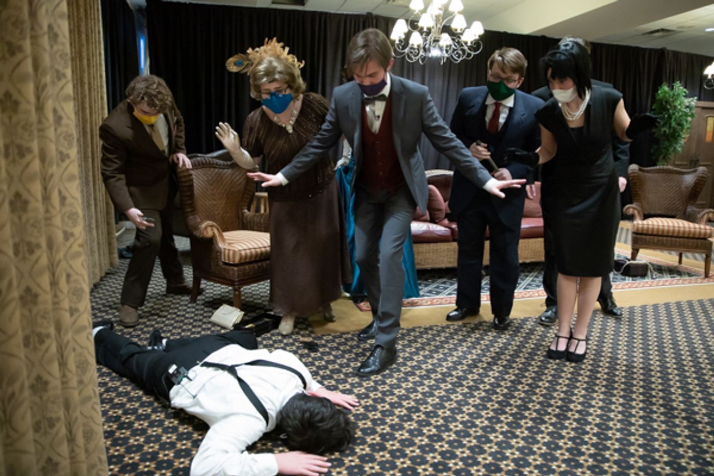 Photo Coverage: First look at Bishop Hartley's CLUE Photo Coverage: First look at Bishop Hartley's CLUE Image