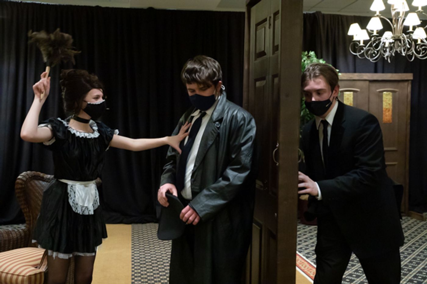 Photo Coverage: First look at Bishop Hartley's CLUE Photo Coverage: First look at Bishop Hartley's CLUE Image