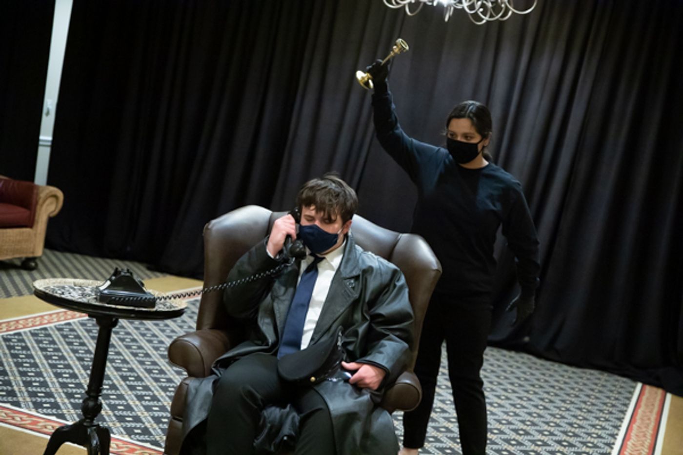 Photo Coverage: First look at Bishop Hartley's CLUE Photo Coverage: First look at Bishop Hartley's CLUE Image