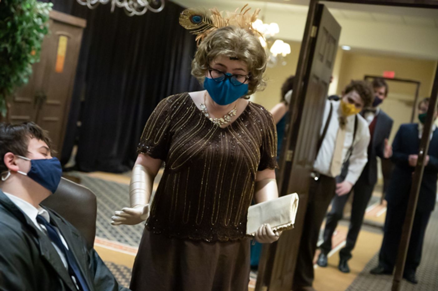 Photo Coverage: First look at Bishop Hartley's CLUE Photo Coverage: First look at Bishop Hartley's CLUE Image