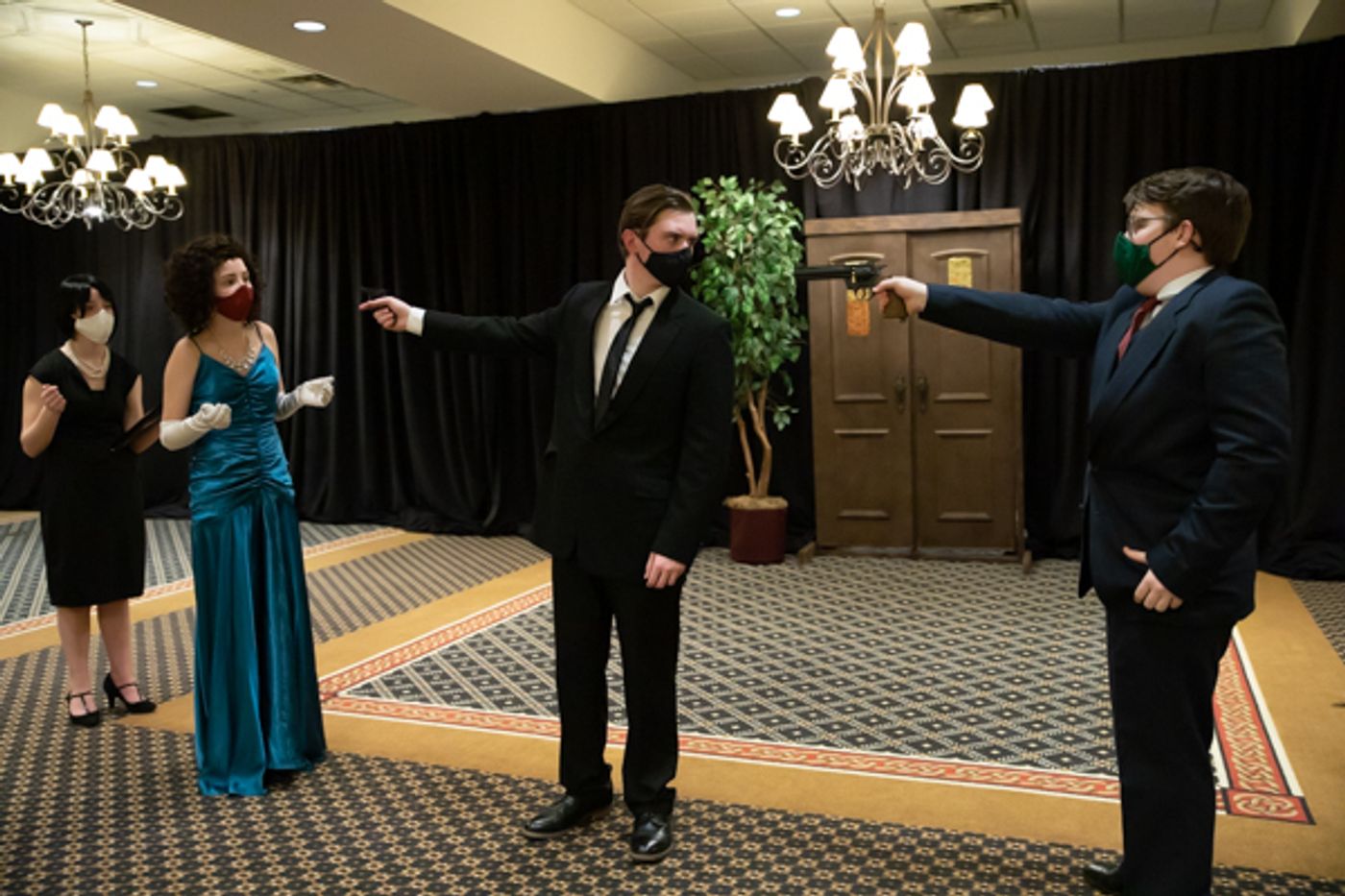 Photo Coverage: First look at Bishop Hartley's CLUE Photo Coverage: First look at Bishop Hartley's CLUE Image