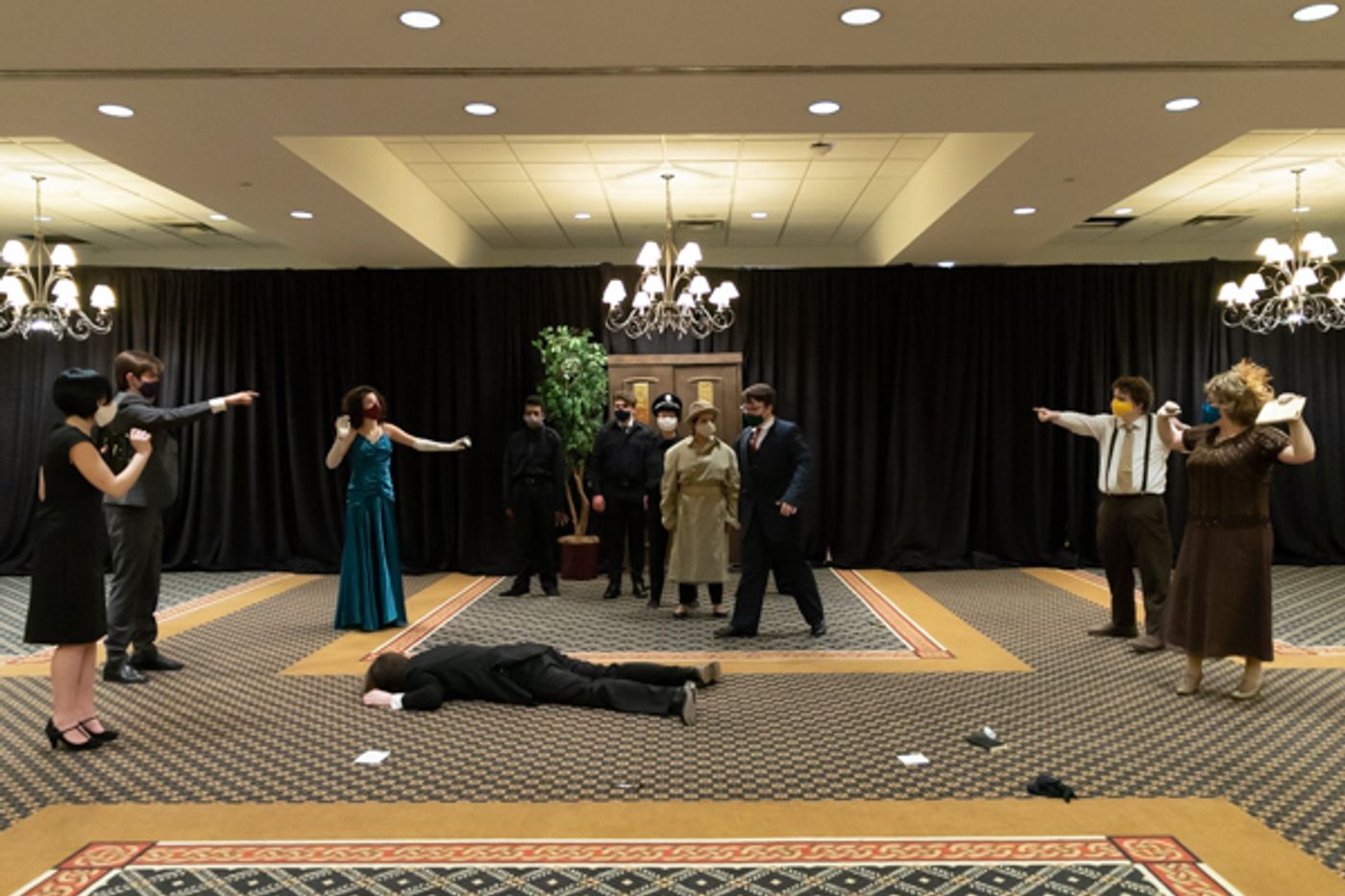 Photo Coverage: First look at Bishop Hartley's CLUE Photo Coverage: First look at Bishop Hartley's CLUE Image