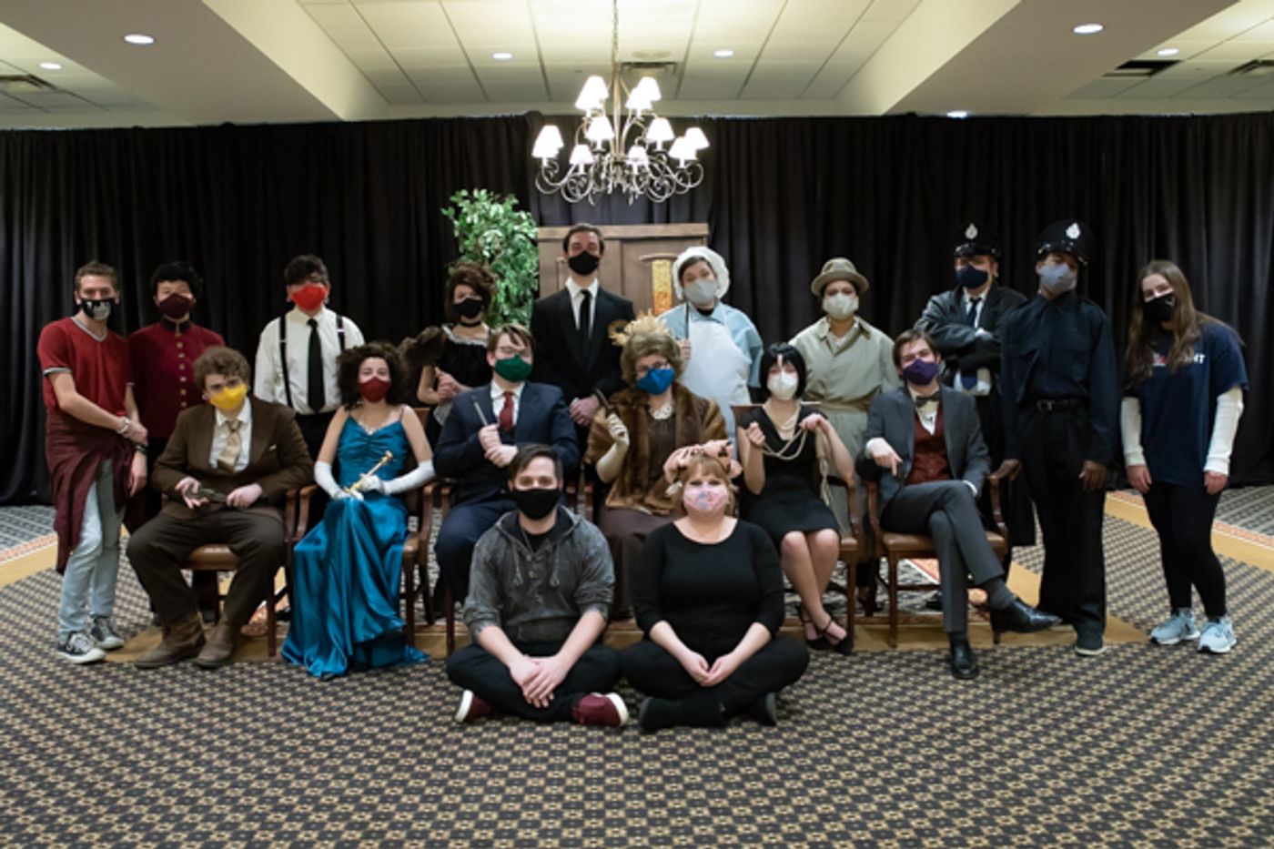 Photo Coverage: First look at Bishop Hartley's CLUE Photo Coverage: First look at Bishop Hartley's CLUE Image