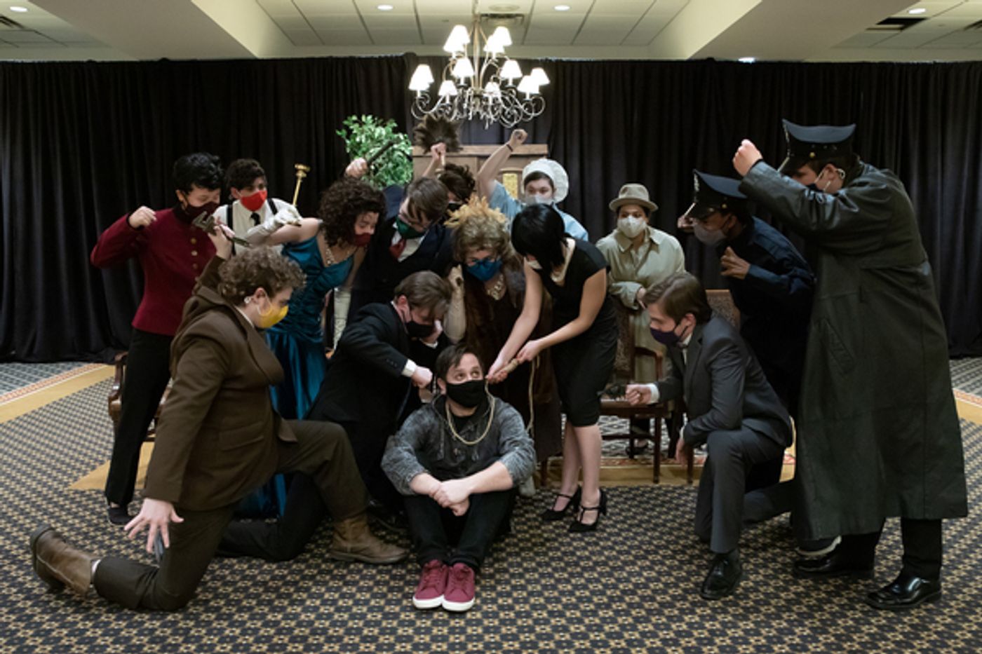 Photo Coverage: First look at Bishop Hartley's CLUE Photo Coverage: First look at Bishop Hartley's CLUE Image