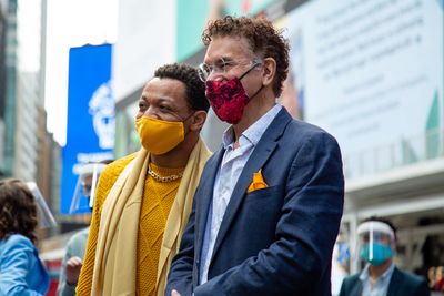 Derrick Baskin, Brian Stokes Mitchell Photo